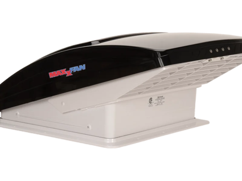Maxxfan Deluxe smoke open