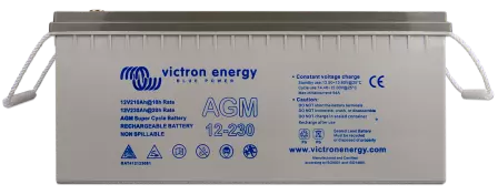 Victron AGM accu Super cycle 12V/230Ah (M8)
