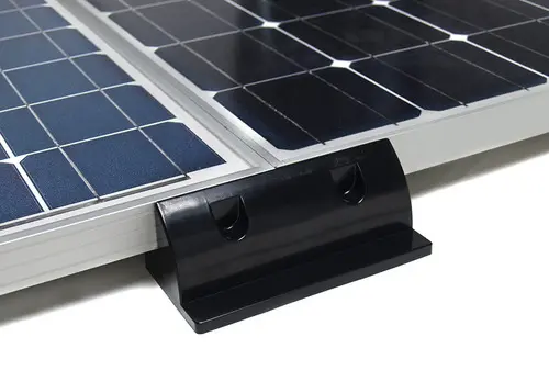 Zonnepaneel aansluitprofielen | zwart