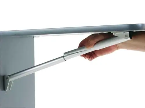 Aluminium vouwconsole 252 mm | zwart | Roca