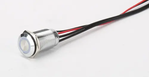 [811208] LED-dimmer, roestvrij staal, rond, 12V/30W, Ø19mm