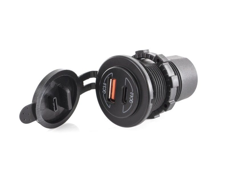 USB A/C oplaadaansluiting - 12/24V
