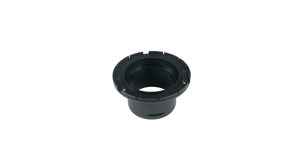 Autoterm adapter 60mm voor uitblaasroosters | zwart